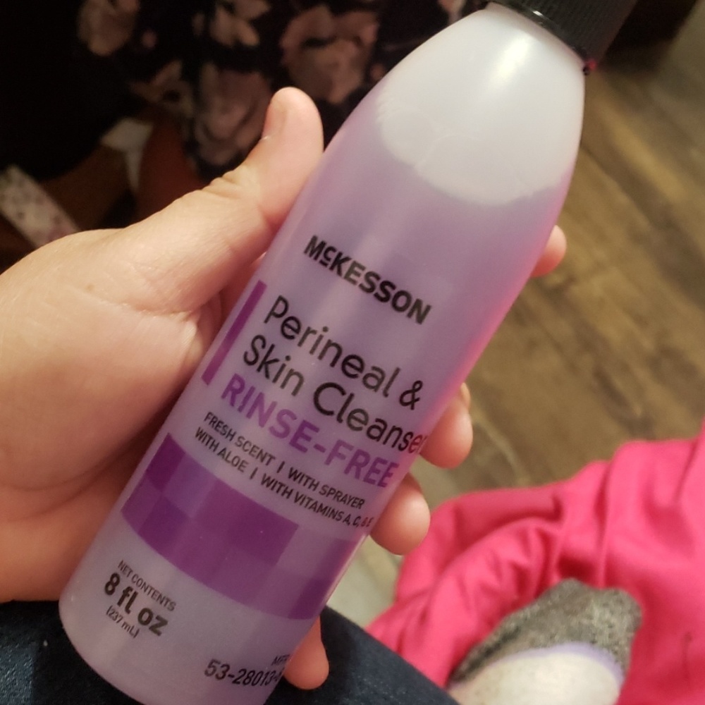 mckesson perineal & skin cleanser no rinse
